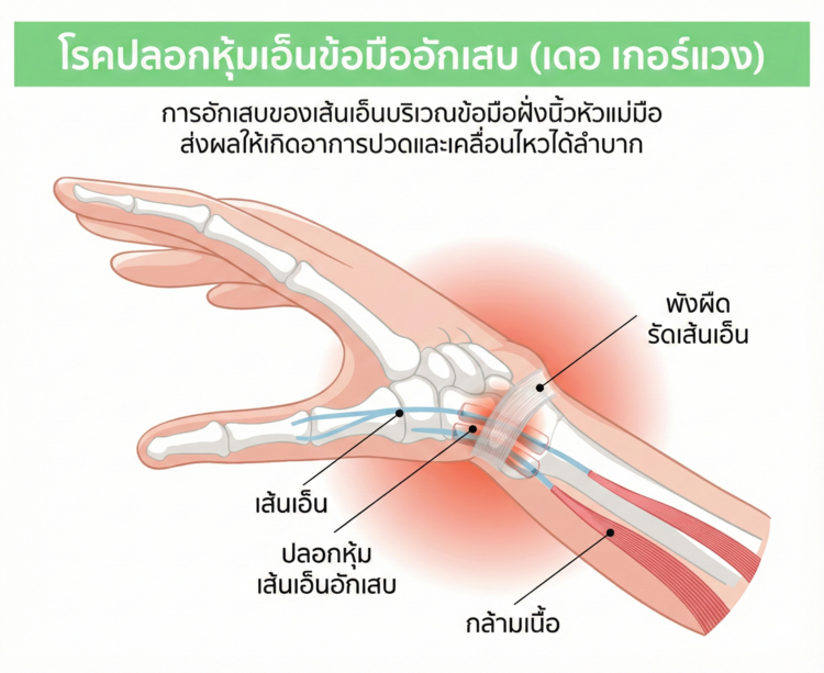 ออฟฟิศซินโดรม โรคเดอกาแวง คือ